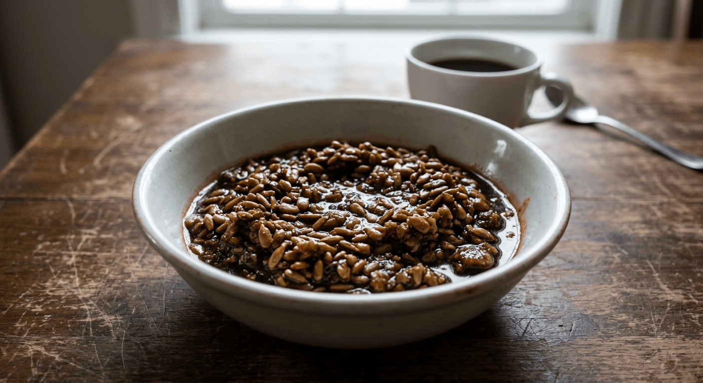 Deep-Roasted Sunflower Seed and Papelón Dessert Conservas