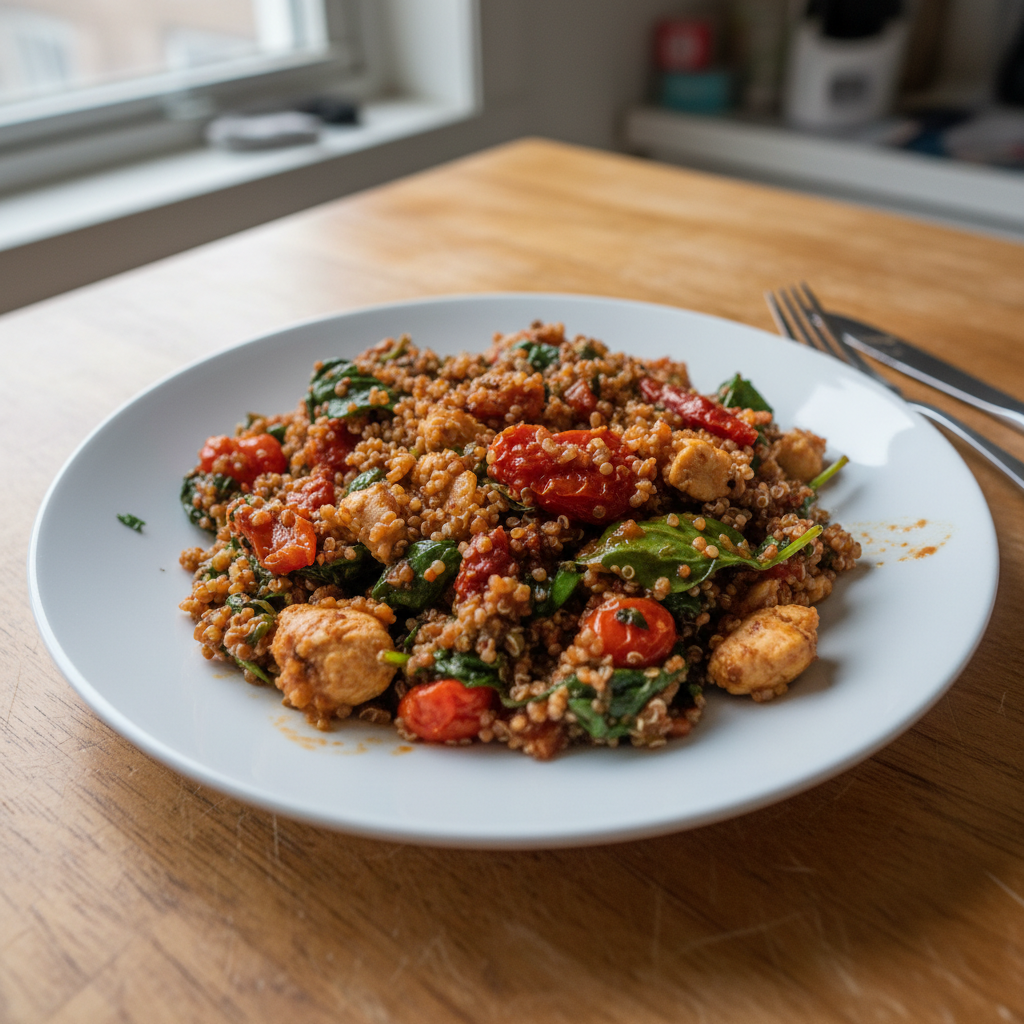Sous-Vide Thai Quinoa and Tomato Sauce